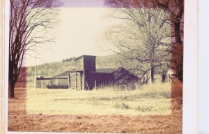 This color photograph of Fort Massachusetts has been dramatically faded from  years in a matted frame while exposed to sunlight.  Laura can help us learn how to  prevent this kind of damage! 